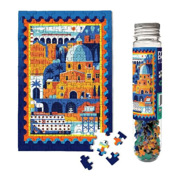 Lyf 1000-Piece Jigsaw Puzzle - Mediterranean Marvel Series: Riomaggiore, Italy, Finished Size 28.9" X 20.1" - View #4
