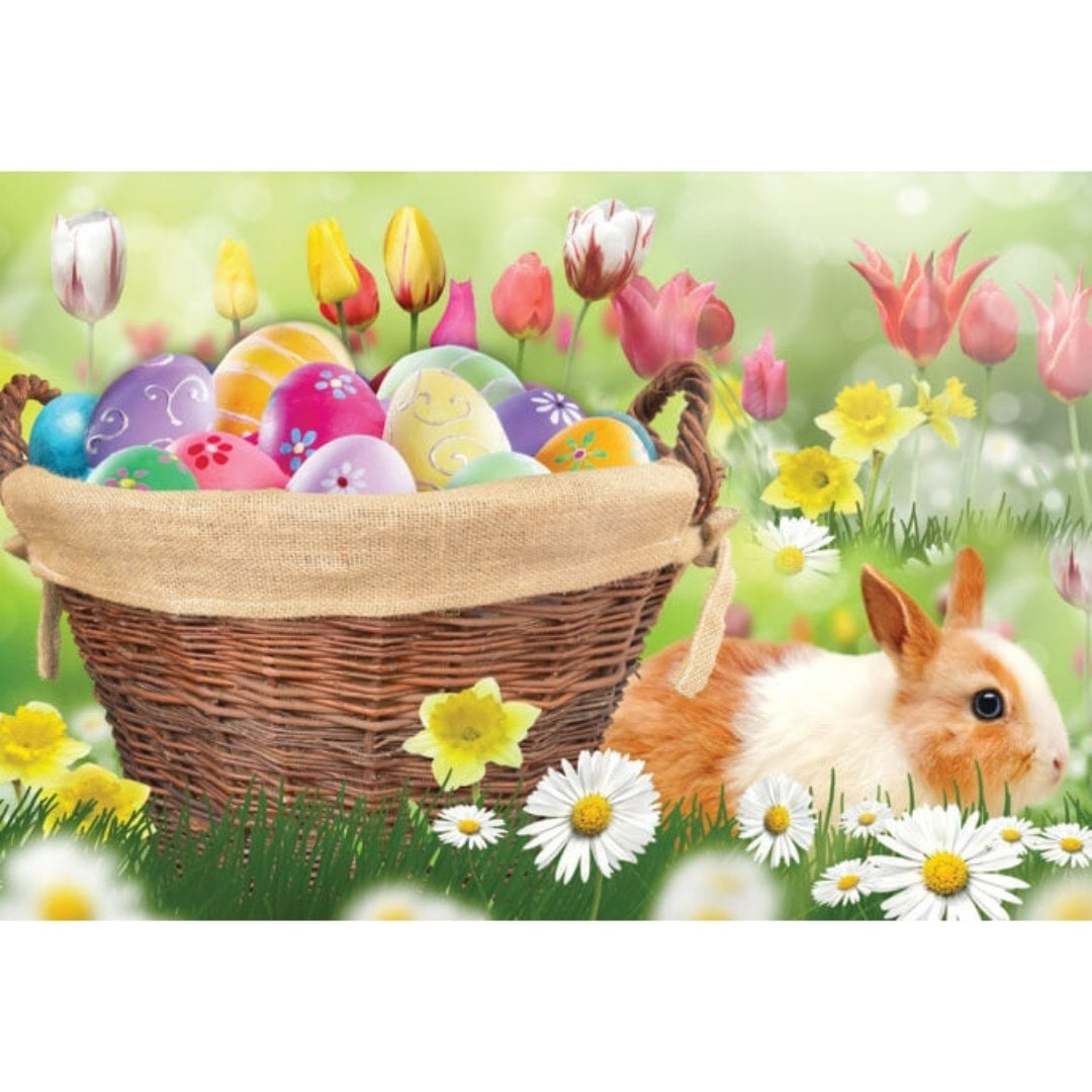 MicroPuzzles - Spring Basket 150 Piece Micro Puzzle - The Puzzle Nerds