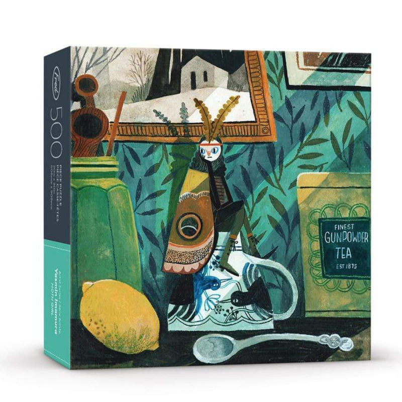 Moth Girl 500 Piece Puzzle – The Puzzle Nerds
