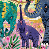 Mudpuppy - Asian Elephants Endangered Species 300 Piece Puzzle - The Puzzle Nerds