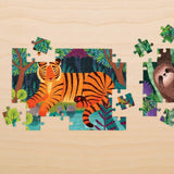 Mudpuppy - Bengal Tiger 48 Piece Mini Puzzle - The Puzzle Nerds 