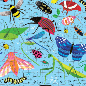 Mudpuppy - Bugs & Birds 100 Piece Double-Sided Puzzle - The Puzzle Nerds