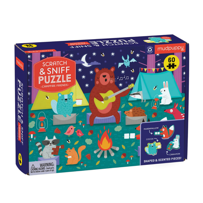 Campfire Friends Scratch & Sniff 60 Piece Puzzle – The Puzzle Nerds