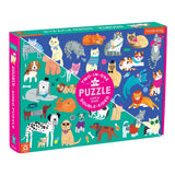 Mudpuppy - Cats & Dogs 100 Piece Double-Sided Puzzle - The Puzzle Nerds