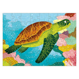 Mudpuppy - Green Sea Turtle 48 Piece Mini Puzzle - The Puzzle Nerds 
