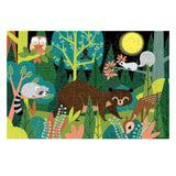 Mudpuppy -  In The Forest 100 Piece Glow In The Dark Puzzle - The Puzzle Nerds 