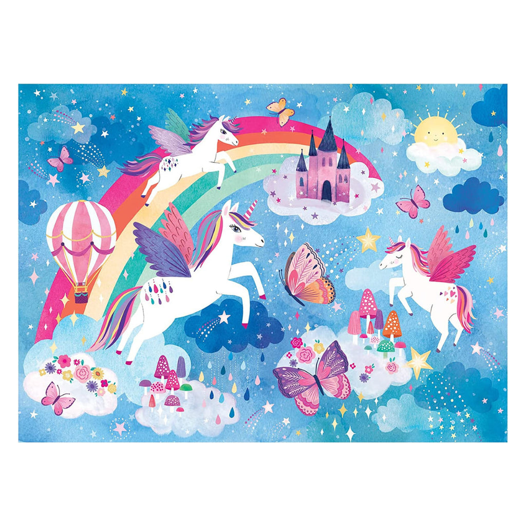 Mudpuppy - Products Unicorn Dreams Scratch & Sniff 60 Piece Puzzle - The Puzzle Nerds