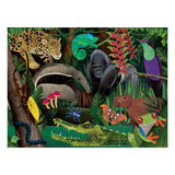 Mudpuppy - Rainforest Above & Below 100 Piece Double-Sided Puzzle - The Puzzle Nerds