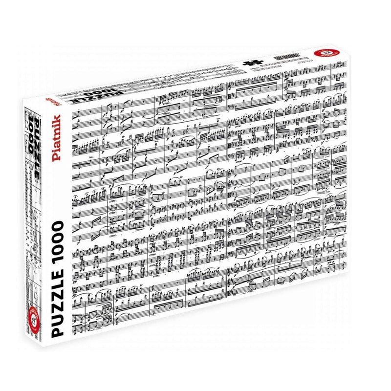Musical Notes 1000 Piece Puzzle – The Puzzle Nerds
