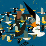 Mystery of the Missing Migrants by Charley Harper 1000 Piece Puzzle - The Puzzle Nerds