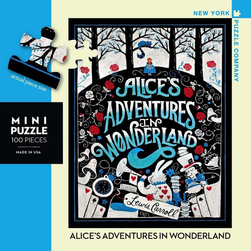 Alice's Adventures In Wonderland 100 Piece Mini Puzzle – The