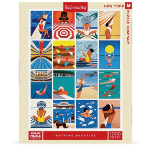 New York Puzzle Company - Bathing Beauties 1000 Piece Puzzle - The Puzzle Nerds