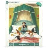 New York Puzzle Company -Breakfast In Bed 500 Piece Puzzle - The Puzzle Nerds
