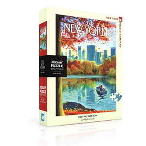New York Puzzle Company - Central Park Row 500 Piece Puzzle - The Puzzle Nerds