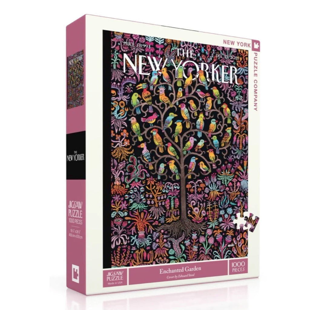 New York Puzzle Company - Enchanted Garden 1000 Piece Puzzle - The Puzzle Nerds