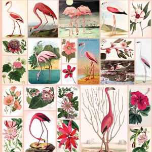 New York Puzzle Company - Flamingos & Flowers 1000 Piece Puzzle - The Puzzle Nerds