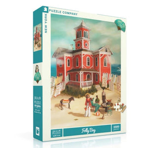 New York Puzzle Company - Folly Bay 1000 Piece Puzzle - The Puzzle Nerds