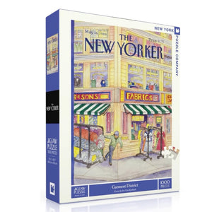 New York Puzzle Company - Garment District 1000 Piece Puzzle - The Puzzle Nerds 