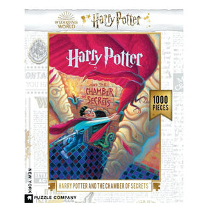 New York Puzzle Company - Harry Potter And The Chamber Of Secrets 1000 Piece Puzzle - The Puzzle Nerds