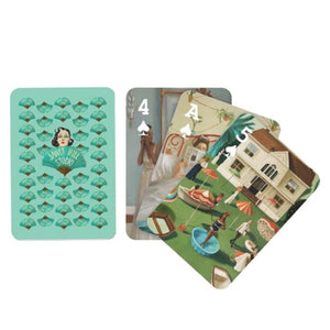 New York Puzzle Company - Janet Hill Playing Cards - The Puzzle Nerds 