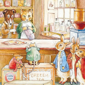 New York Puzzle Company - Peter Rabbit Ginger & Pickles 1000 Piece Puzzle  - The Puzzle NerdsNew York Puzzle Company - Peter Rabbit Ginger & Pickles 1000 Piece Puzzle  - The Puzzle Nerds