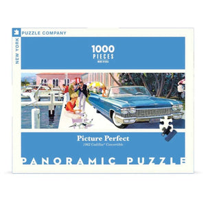 New York Puzzle Company - Picture Perfect 1000 Piece Panoramic Puzzle - The Puzzle Nerds