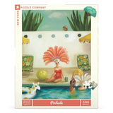New York Puzzle Company - Poolside 500 Piece Puzzle - The Puzzle Nerds