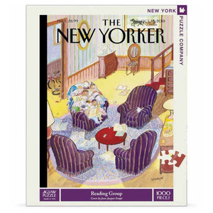 New York Puzzle Company - Reading Group 1000 Piece Puzzle - The Puzzle Nerds