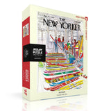 New York Puzzle Company  -Ski Shop 750 Piece Puzzle  - The Puzzle Nerds