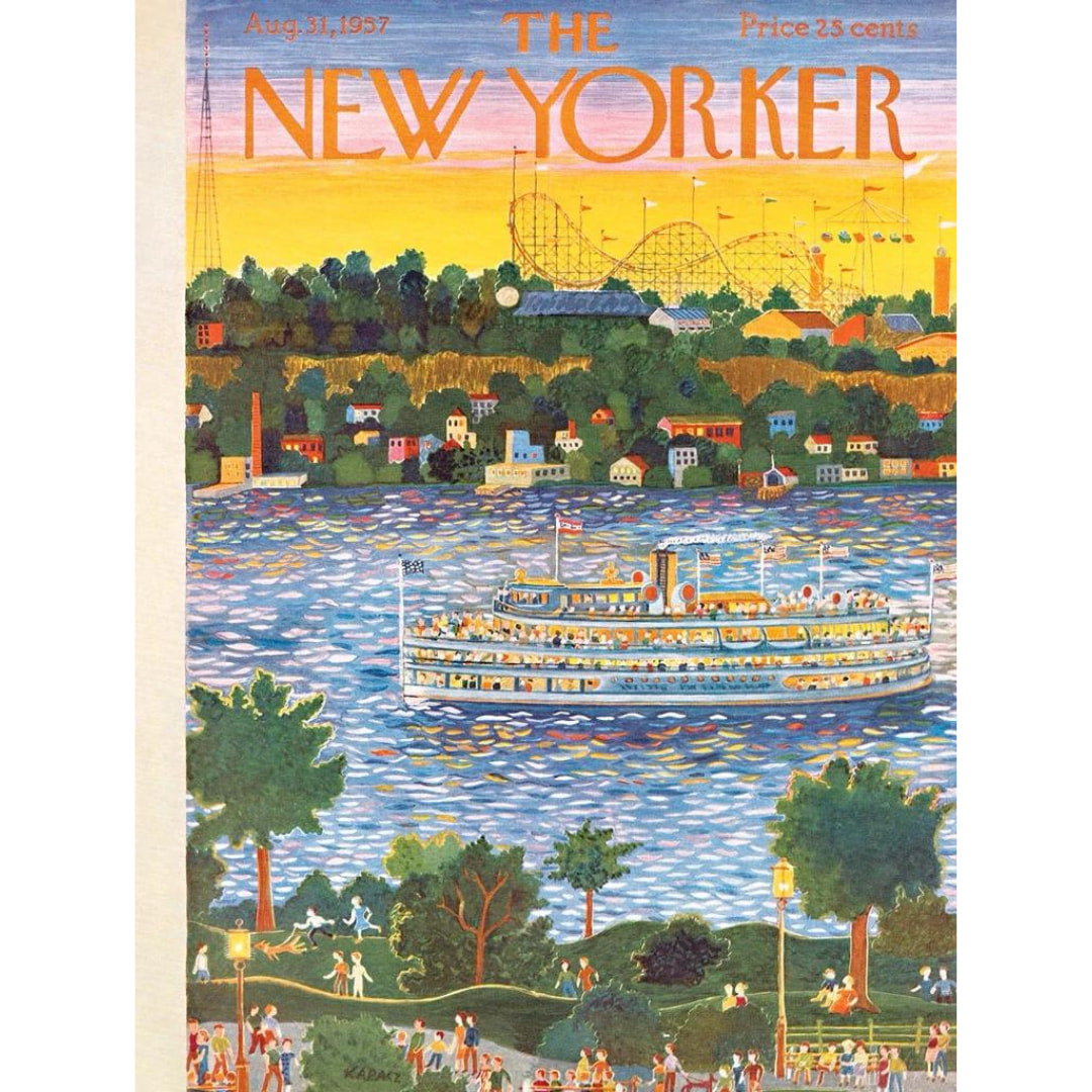 New York Puzzle Company - Sunset Cruise 1000 Piece Puzzle - The Puzzle Nerds
