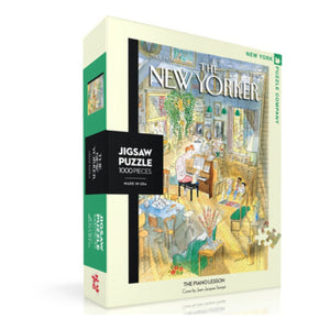 New York Puzzle Company - The Piano Lesson 1000 Piece Puzzle - The Puzzle Nerds 