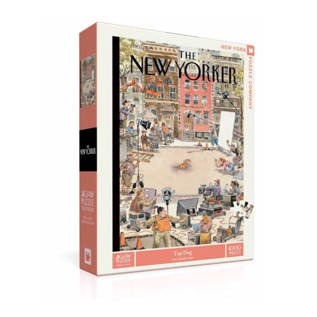 New York Puzzle Company  - Top Dog 1000 Piece Puzzle - The Puzzle Nerds