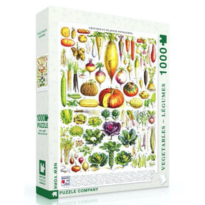 New York Puzzle Company - Vegetables ~ Légumes 1000 Piece Puzzle - The Puzzle Nerds 