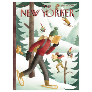 New York Puzzle Company - Winter Page-Turners 500 Piece Puzzle - The Puzzle Nerds 