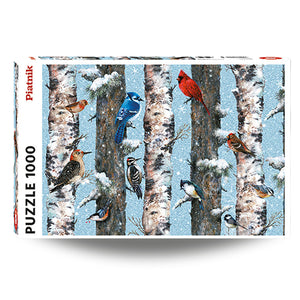 Piatnik - Christmas Birds 1000 Piece Puzzle - The Puzzle Nerds