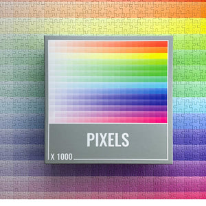 Pixels 1000 Piece Puzzle - The Puzzle Nerds - Cloudberries