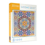 Pomegranate - Mosaic Quilt 1000 Piece Puzzle - The Puzzle Nerds