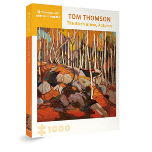 Pomegranate - The Birch Grove, Autumn by Tom Thomson 1000 Piece Puzzle - The Puzzle Nerds