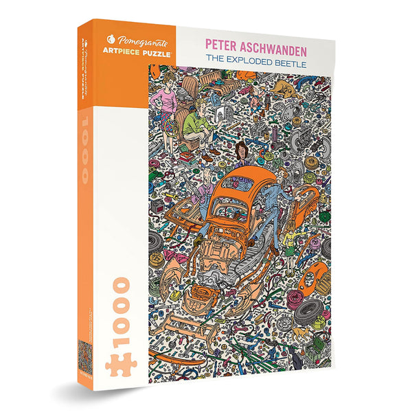The Exploded Beetle by Peter Aschwanden 1000 Piece Puzzle – The Puzzle ...