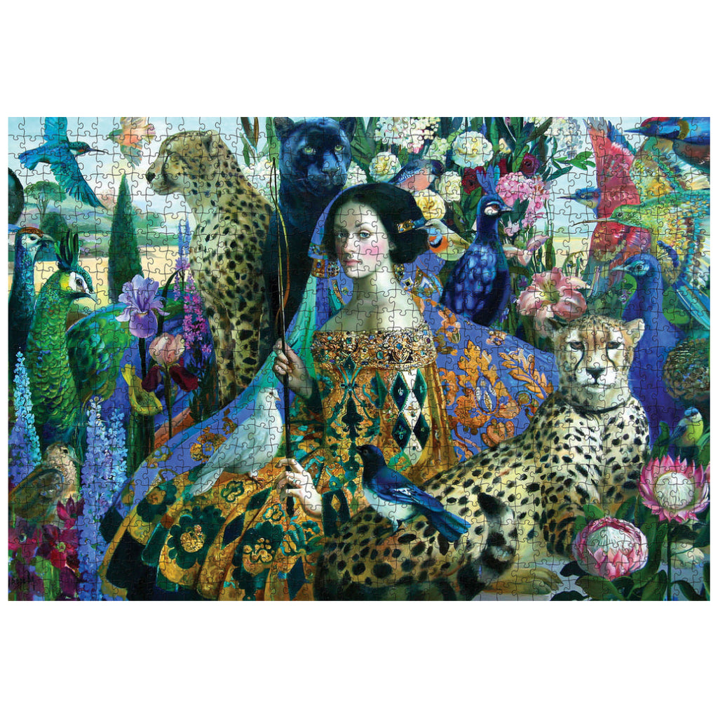 Pomegranate - The Tamer By Olga Suvorova 1000 Piece Puzzle - The Puzzle Nerds