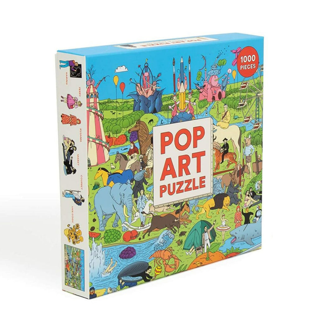 Pop Art Puzzle 1000 Piece Puzzle - The Puzzle Nerds - Laurence King Publishing