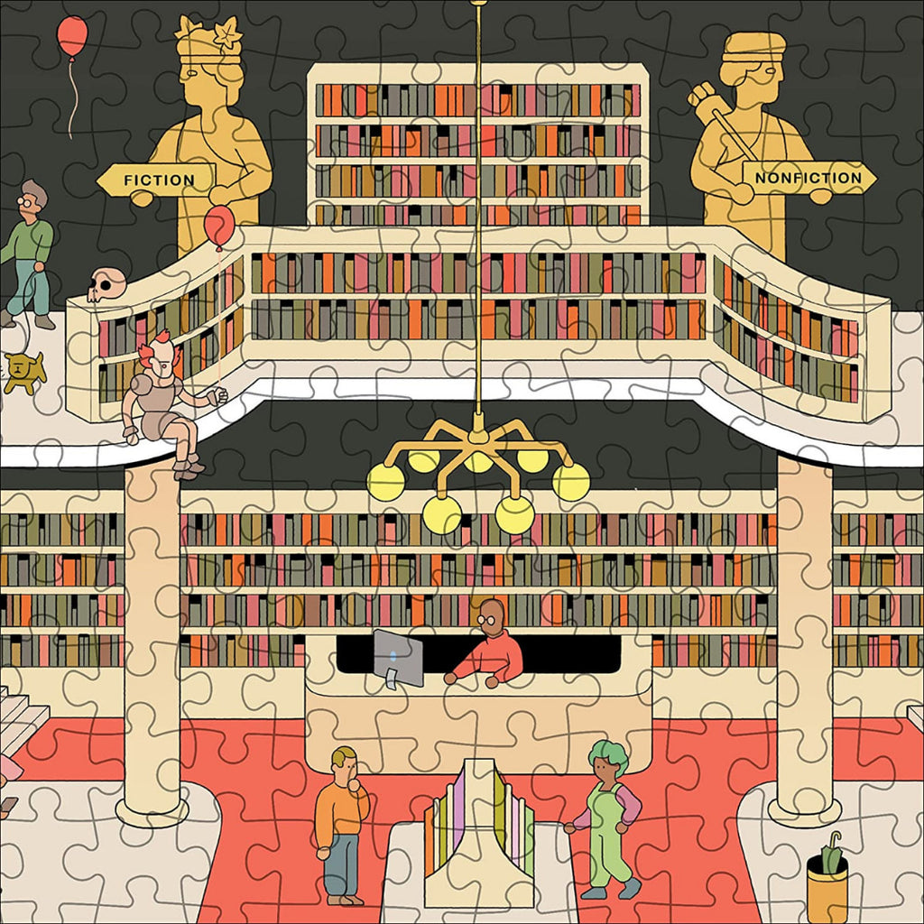 Puzzle 500 pièces Enigmatic : Bibliothèque