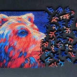 Puzzle Lab - Papa Bear 200 Piece Wood Jigsaw Puzzle - The Puzzle Nerds