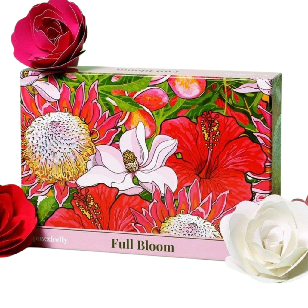 Puzzledly  - Full Bloom 500 Piece Puzzle - The Puzzle Nerds
