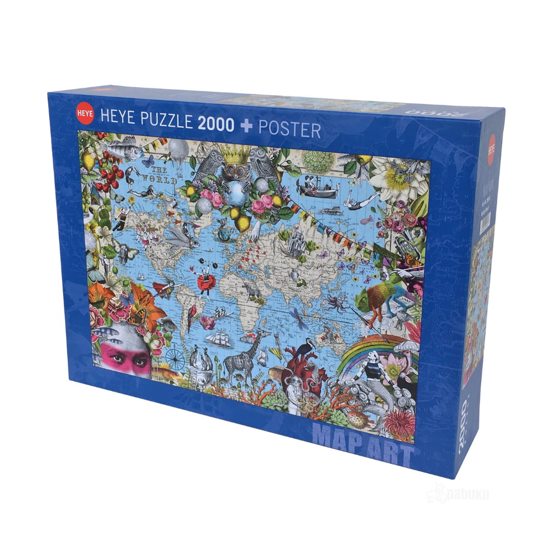 Puzzle 2000 pièces : Steve Crisp : Une œuvre d'art - Gibsons - Rue des  Puzzles