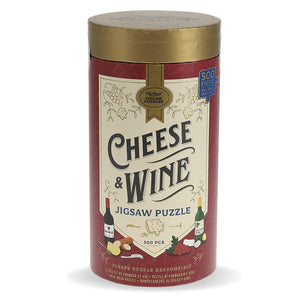 Ridley's Games - Cheese & Wine 500 Piece Puzzle - The Puzzle Nerds 