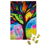 Stained Glass Tree 150 Piece Mini Puzzle - The Puzzle Nerds