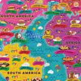 World Food Puzzle - 64 Piece Jigsaw Puzzle - Explore Dishes From Aroun