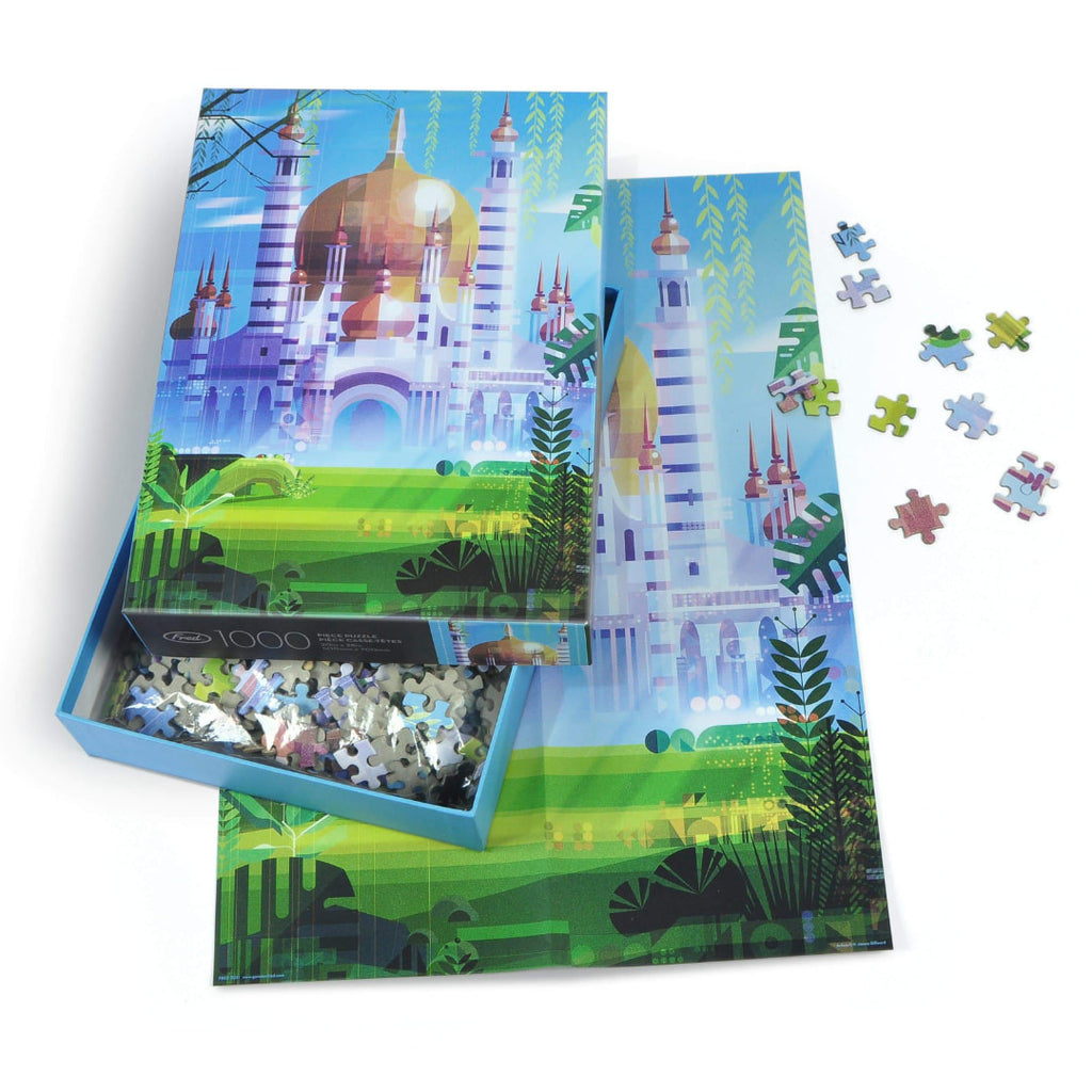 Temple 1000 Piece Puzzle - The Puzzle Nerds