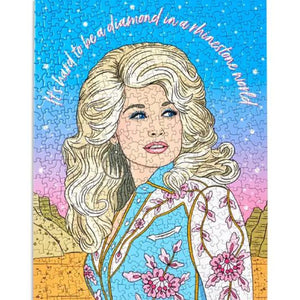 The Found - It's Hard To Be A Diamond In A Rhinestone World 500 Piece Puzzle - The Puzzle Nerds
